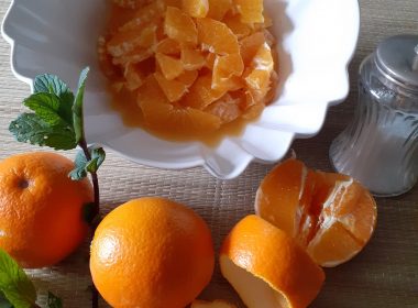 La salade d&rsquo;oranges rafraîchies de Lili