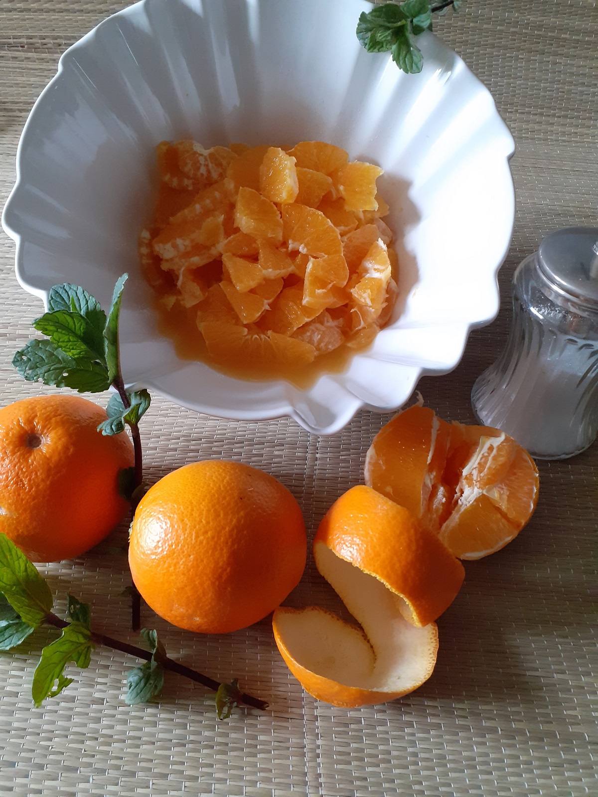 La salade d&rsquo;oranges rafraîchies de Lili
