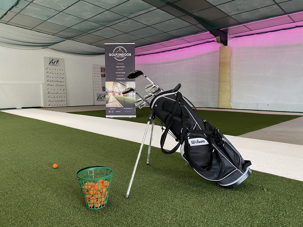 S’initier au golf mais à l’abri avec Golf3indoor