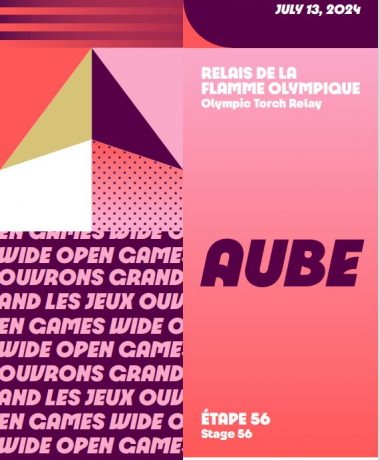 Le relais de la Flamme Olympique dans l&rsquo;Aube