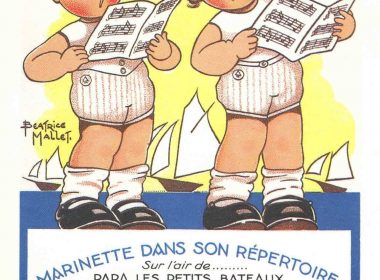 Une comptine + un coup de ciseaux = LA culotte Petit Bateau