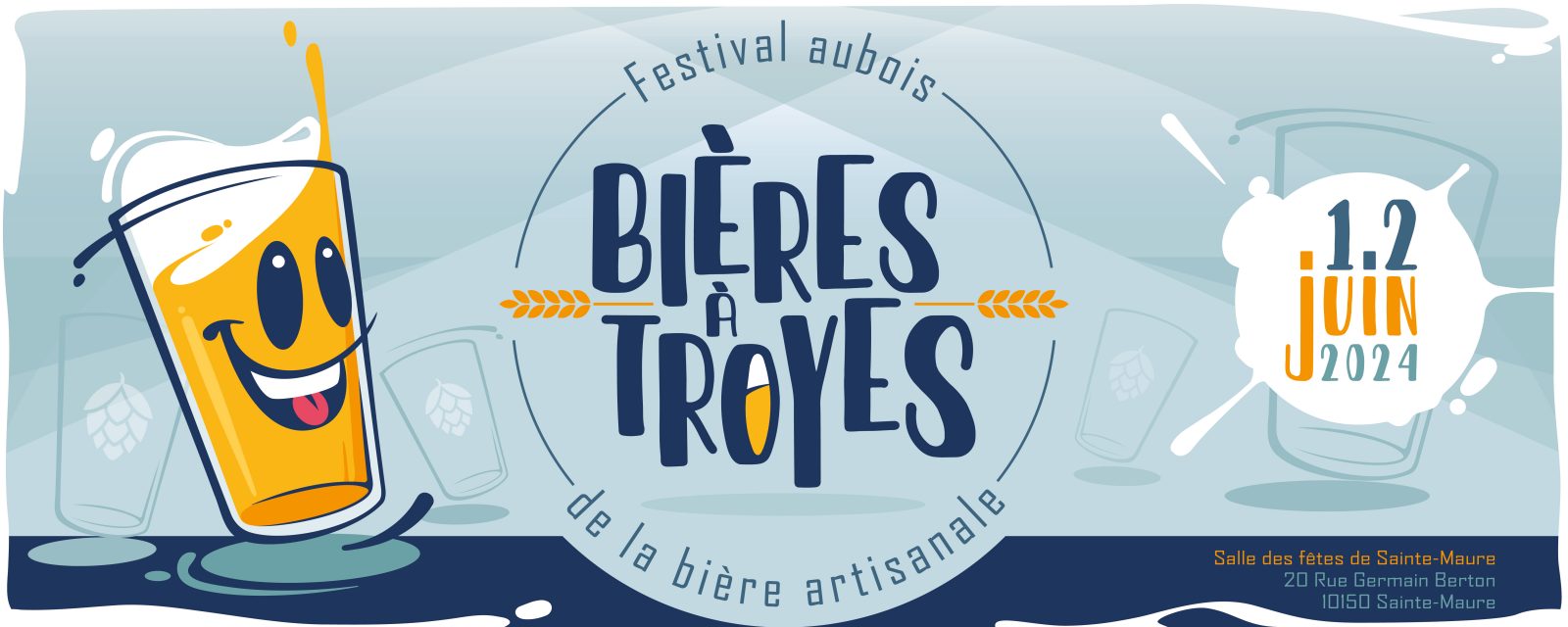 "BIÈRES À TROYES" - FESTIVAL AUBOIS DE LA BIÈRE... Du 1 au 2 juin 2024