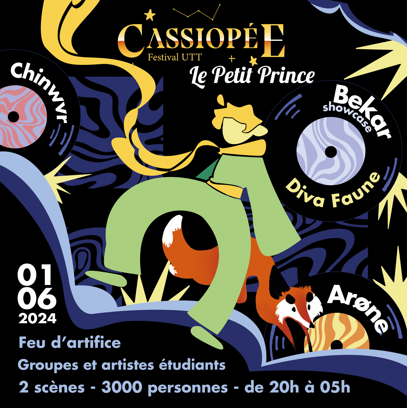 CASSIOPÉE - FESTIVAL UTT Du 1 au 2 juin 2024