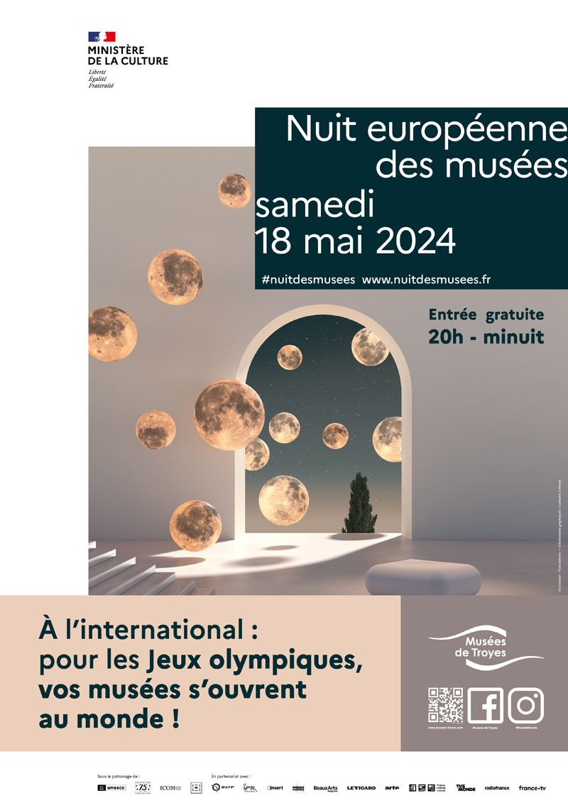 Musées municipaux - Nuit européenne des musées Du 18 au 19 mai 2024