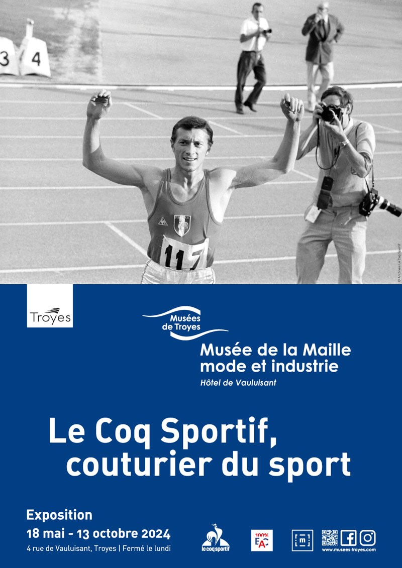 Le Coq Sportif, couturier du sport Du 18 mai au 13 oct 2024