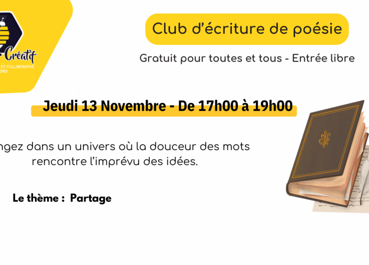 Club d’Ecriture de Poésie