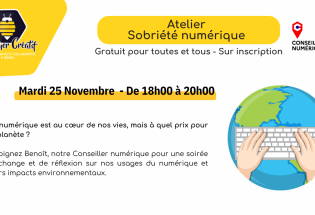 Atelier Sobriété Numérique