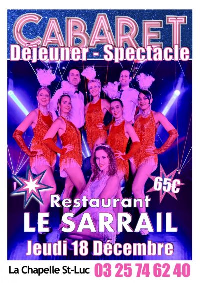 Déjeuner-Spectacle « Cabaret Show »