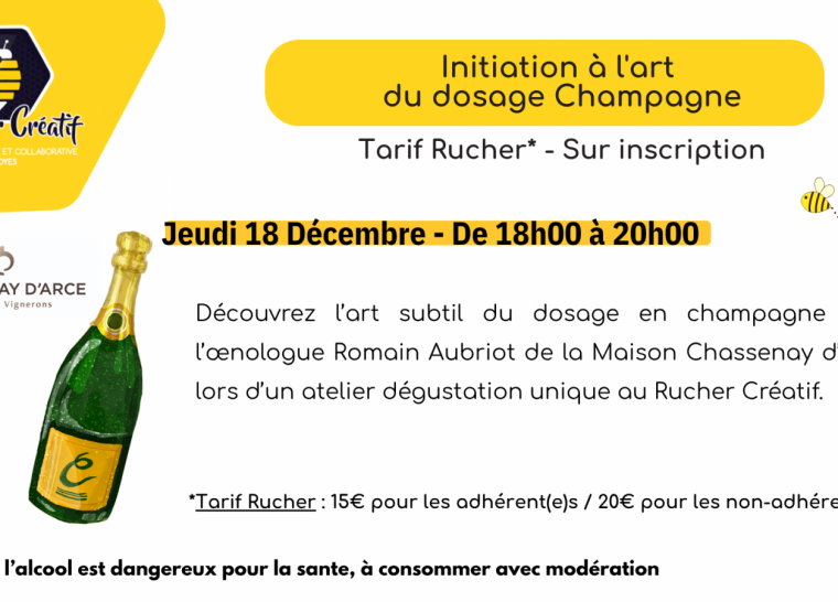 Initiation à l&rsquo;art du dosage Champagne