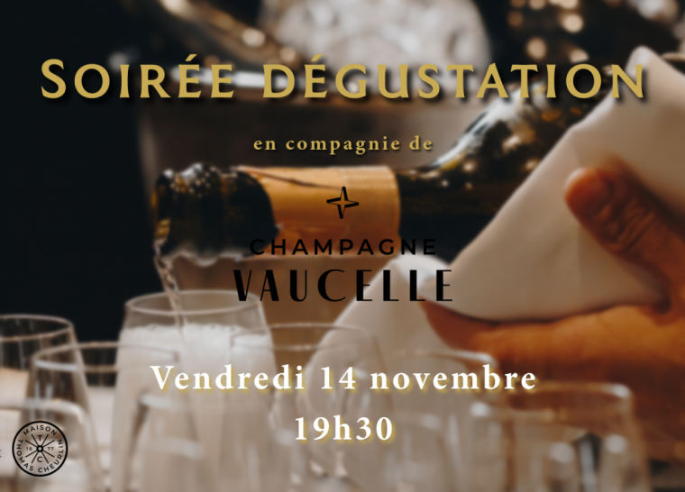 Soirée dégustation avec Champagne Vaucelle à l’Apothèque Bar