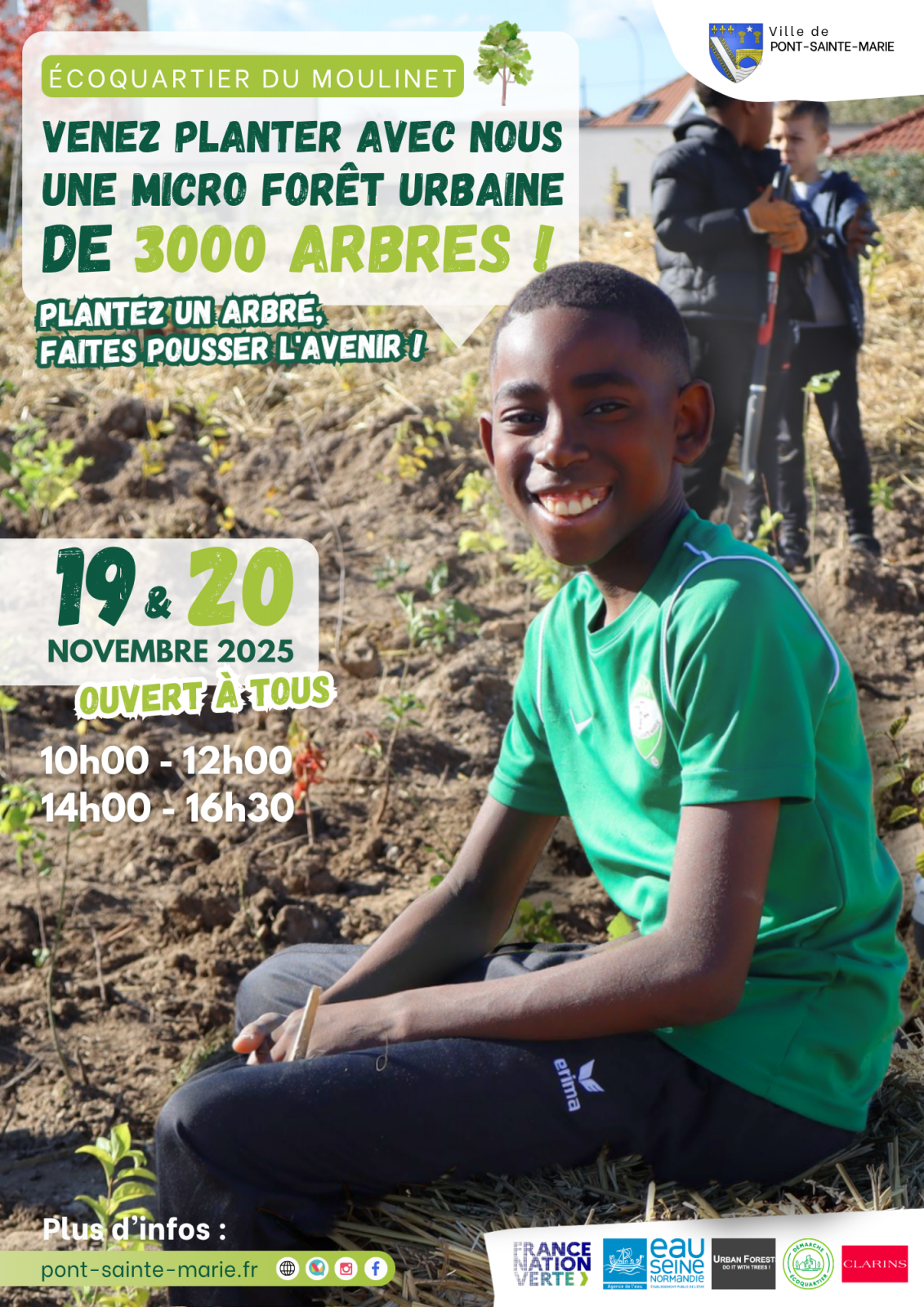 Plantation de la micro-forêt urbaine