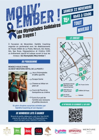 Mouv’ember : Les olympiades solidaires de Troyes