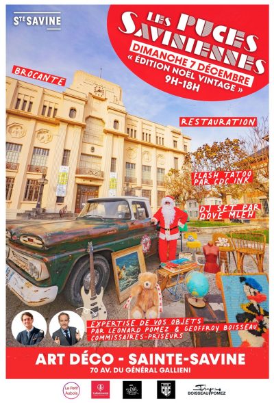 Les Puces Savinennes – Edition Noël Vintage