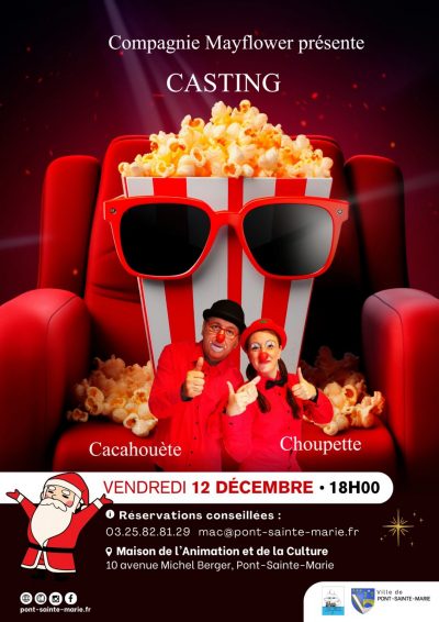 Spectacle de Noël avec Choupette et Cacahouète