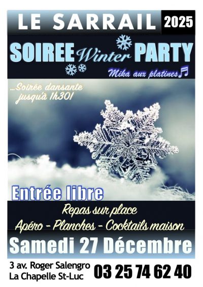 Soirée « Winter Party »