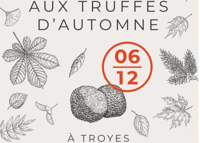 Marché aux truffes d&rsquo;automne