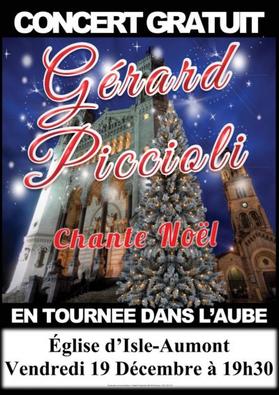 Concert : « Gérard Piccioli chante Noël »