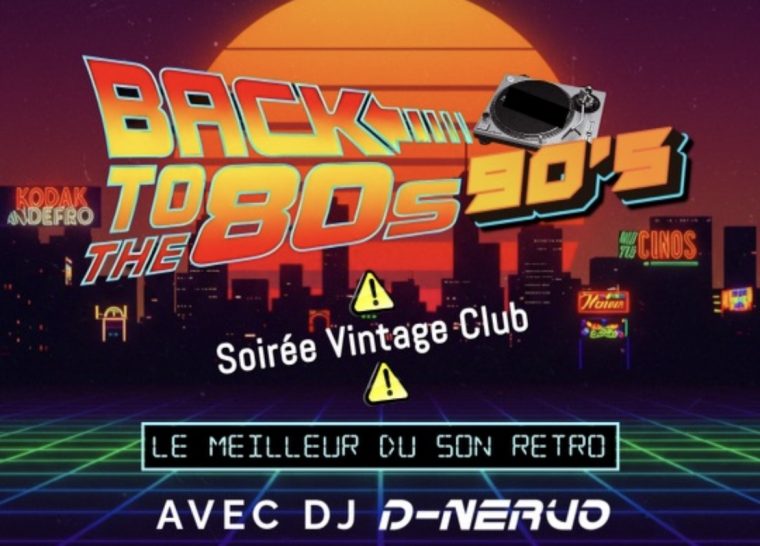 Soirée années 90/2000 par DJ D.Nervo / Club 3x+