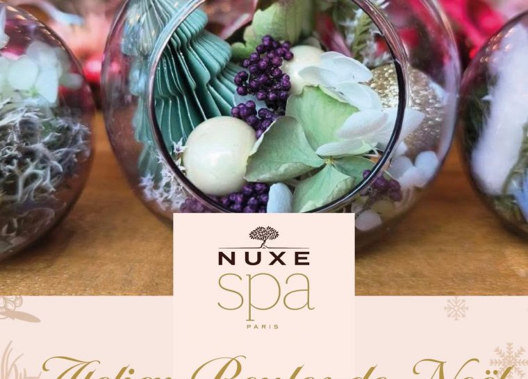Atelier Boules de Noël au SPA NUXE Troyes
