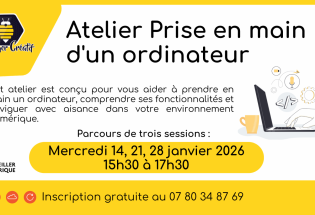 Atelier « Prise en main d’un PC »