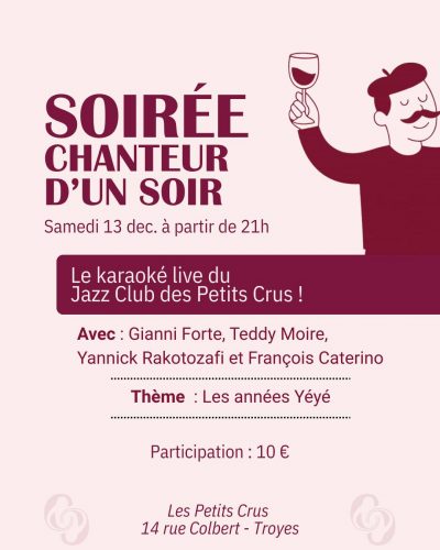 Chanteur d&rsquo;un soir