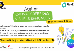 Guid&rsquo;Asso : Atelier CANVA