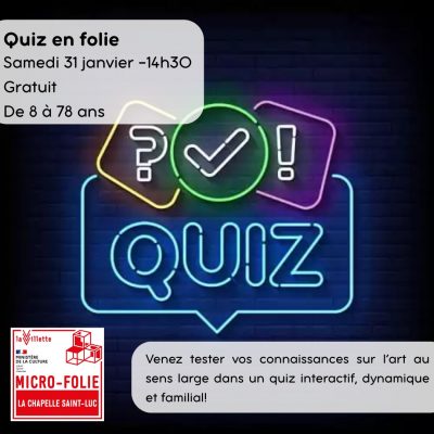 Quiz en folie