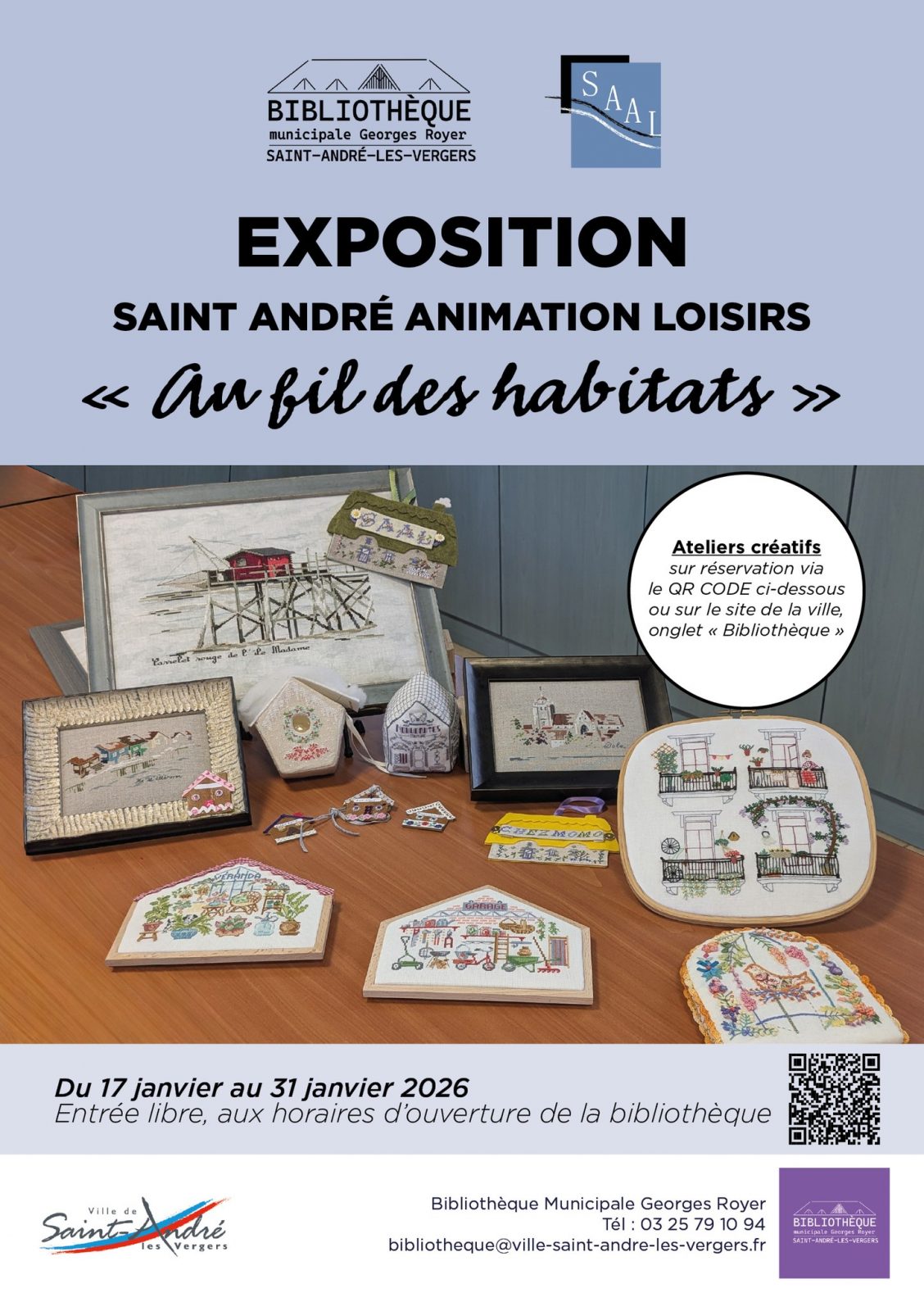 Exposition « Au fil des habitats »
