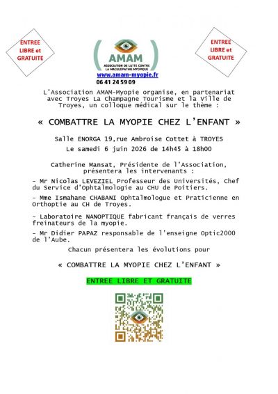 Combattre la myopie chez l&rsquo;enfant