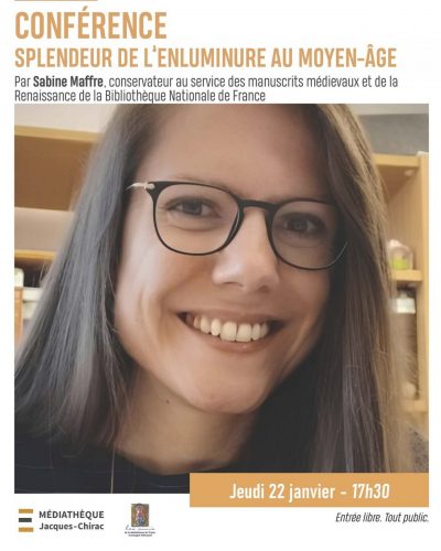 Conférence : « Splendeur de l’enluminure au Moyen-Âge »