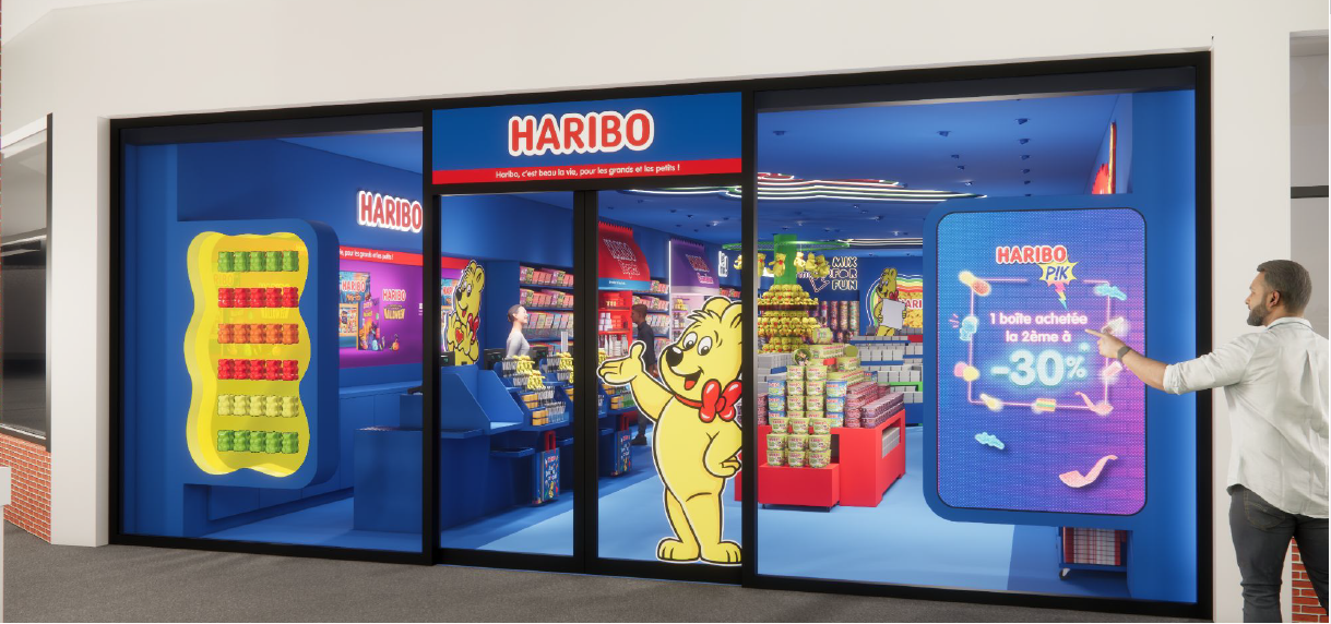 Inauguration festive de la nouvelle boutique HARIBO