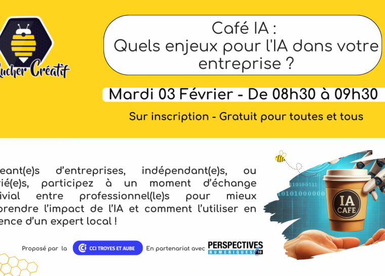 Café IA : Quels enjeux pour l&rsquo;IA dans votre entreprise ?