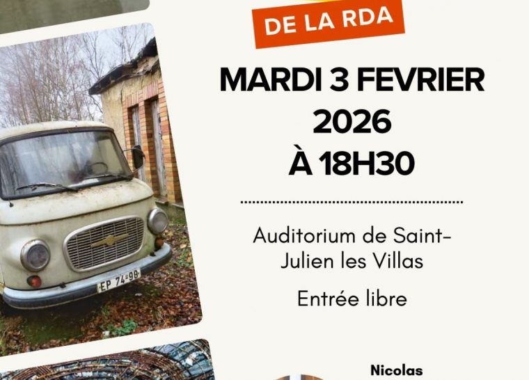 Conférence « Histoire globale de la RDA »