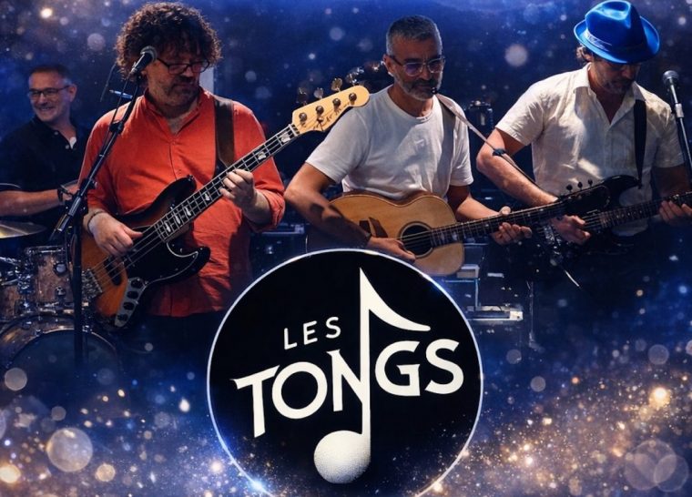 Nouveau – Soirée dîner-concert avec le groupe « Les Tongs »
