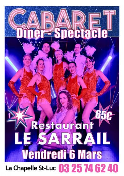 Soirée Dîner-Spectacle « Cabaret Show »