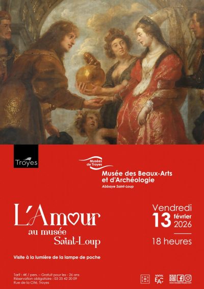 Visite guidée « L&rsquo;amour au musée Saint-Loup »
