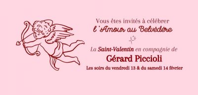 Célébrez l&rsquo;amour au Belvédère