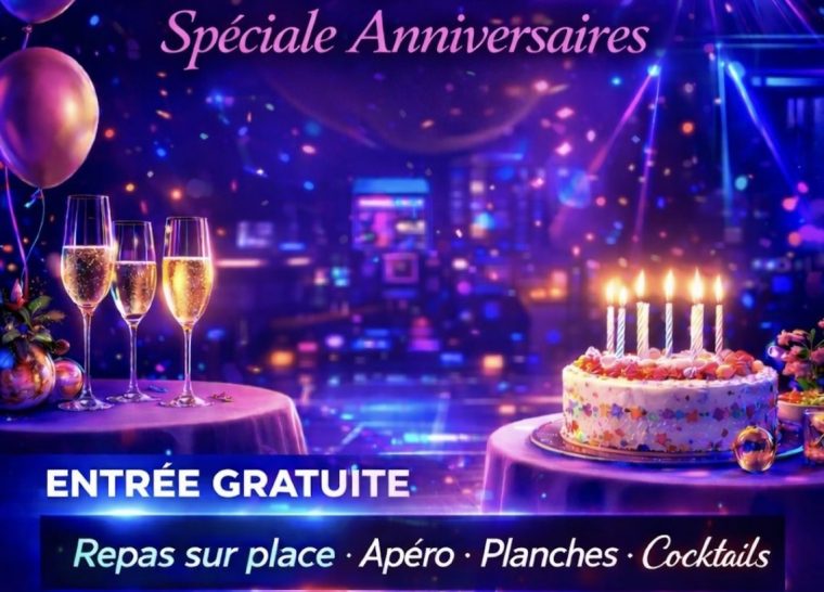 Soirée Dansante spéciale Anniversaires !