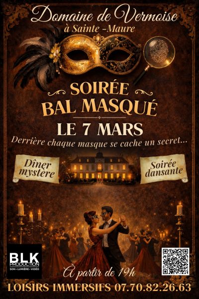 Bal Masqué Immersif au Domaine de Vermoise
