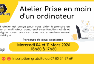 Atelier « Prise en main d&rsquo;un PC »