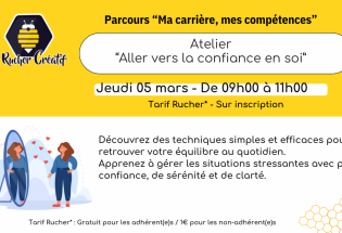 Atelier « Aller vers la Confiance en soi »