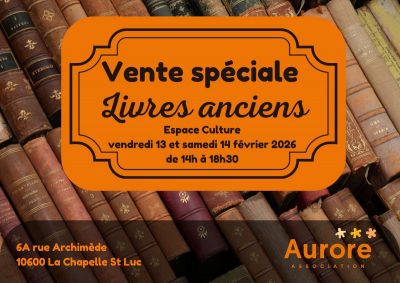 Vente spéciale livres anciens