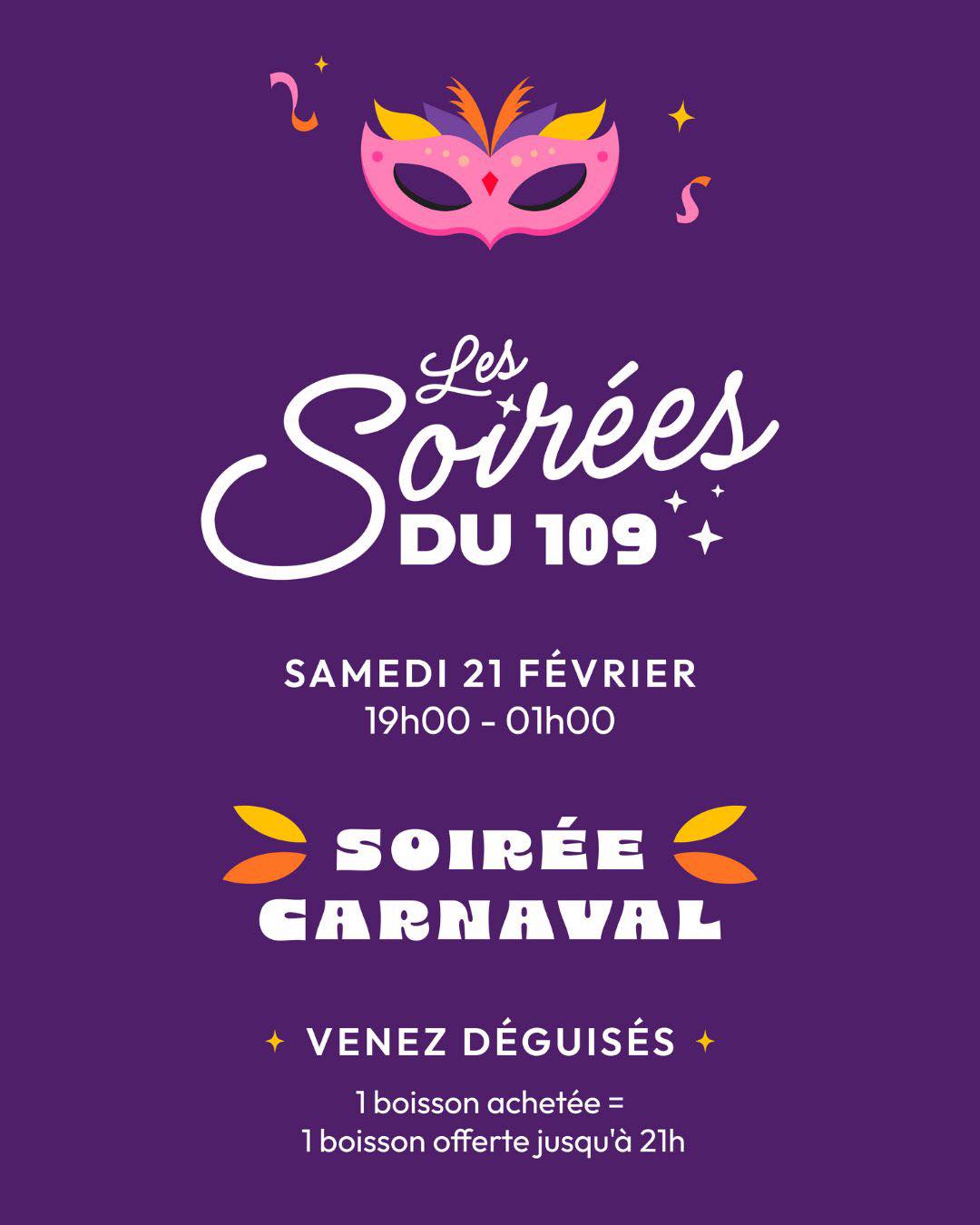 Soirée Carnaval