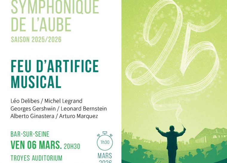 Orchestre Symphonique de l&rsquo;Aube – Feu d&rsquo;artifice musical