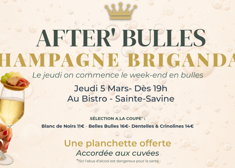 AfterBulles au Bistro