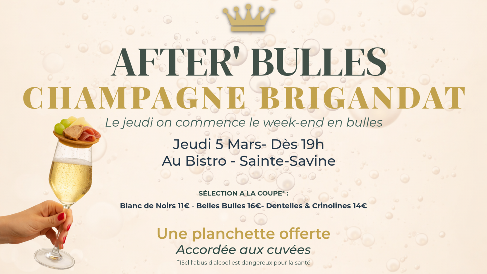 AfterBulles au Bistro