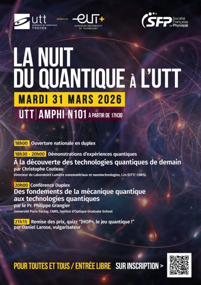 Nuit du Quantique à l&rsquo;UTT