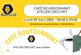 Café Bourdonnant : Atelier Crochet