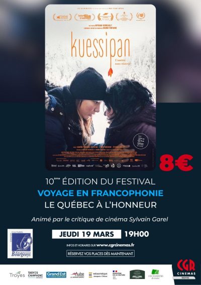 Voyage en Francophonie – Présentation et projection du film « Kuessipan »