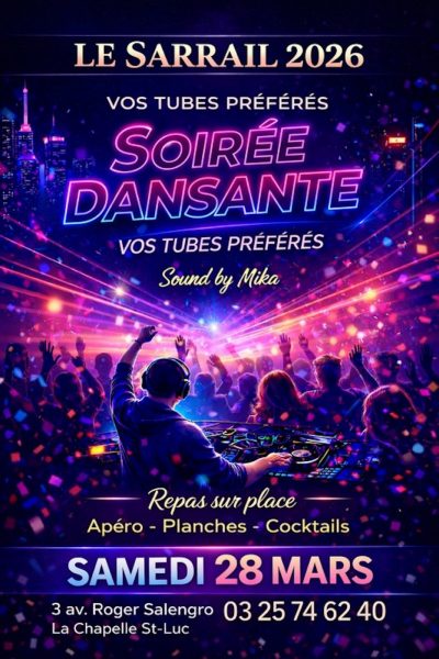 Soirée dansante avec Mika aux platines